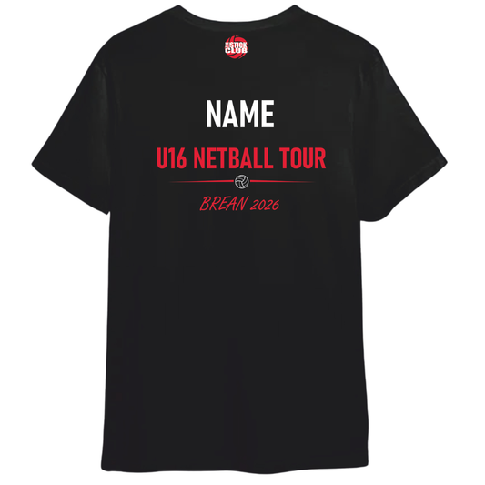 Hucclecote Netball Tour Shirt 2026 (JC005)