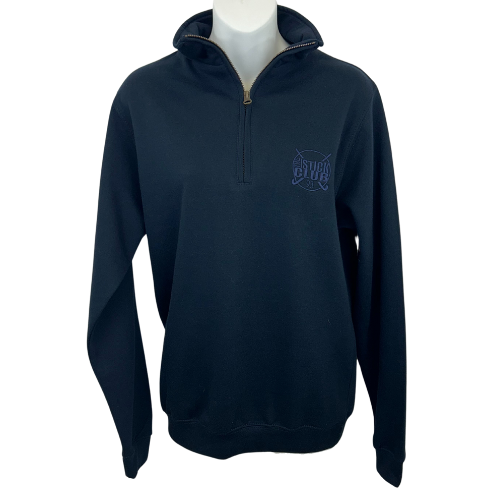 Give Blood Play Hockey 1/4 Zip Sweat (JH046)