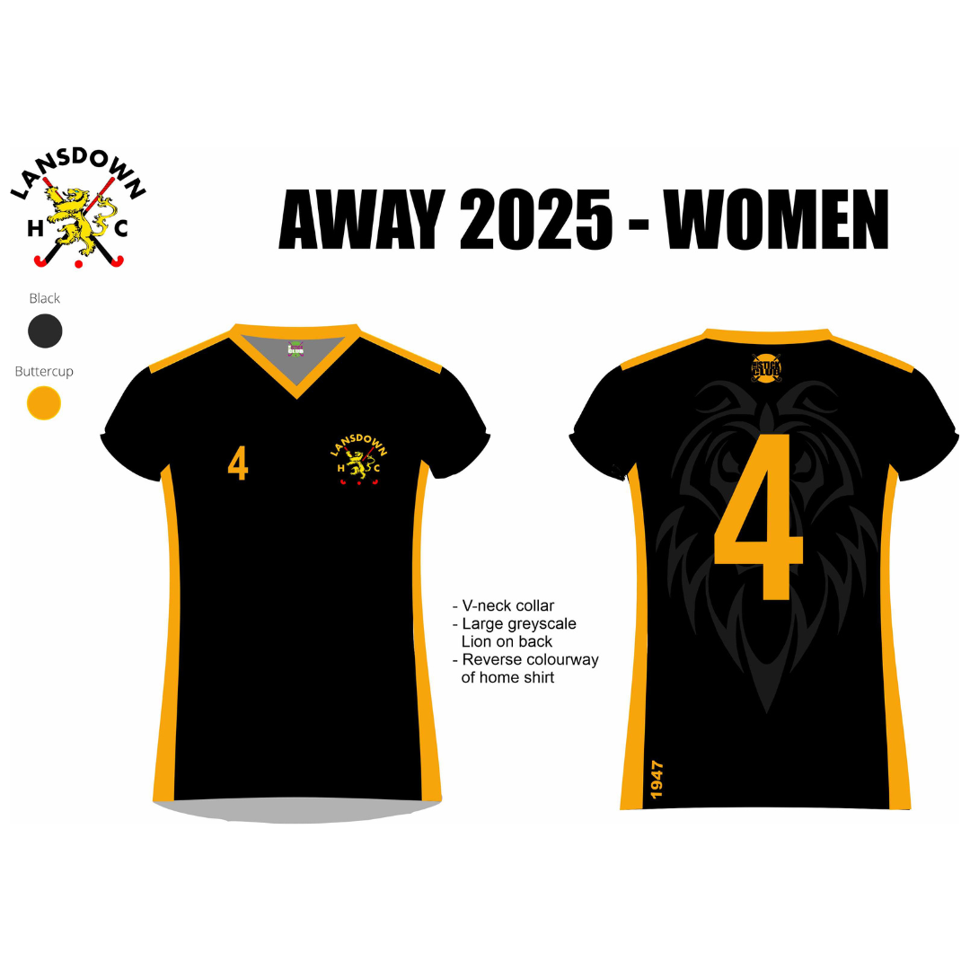 LHC 'Away' WOMENS Sublimated Playing Shirt - NEW PRE-ORDER
