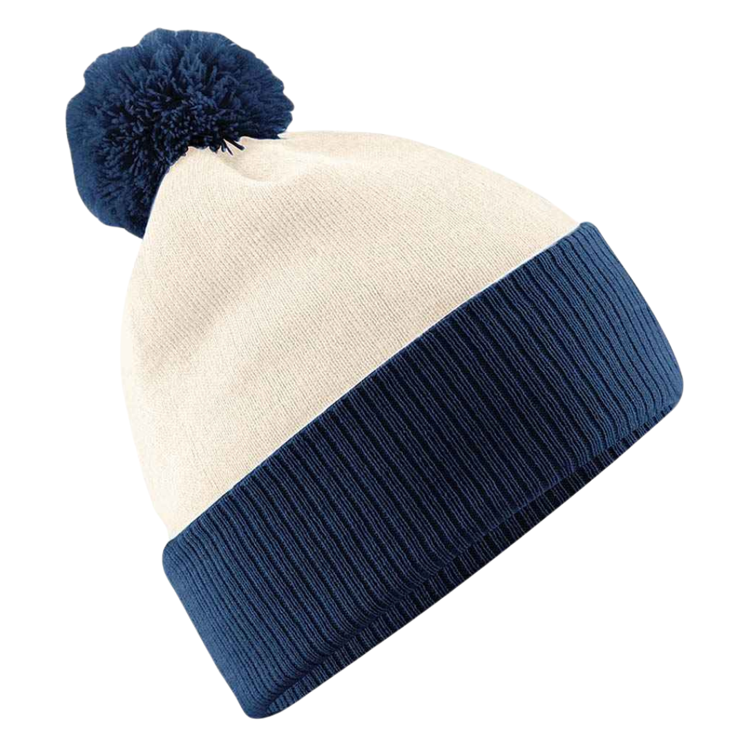 Two Tone Bobble Hat (BB451)