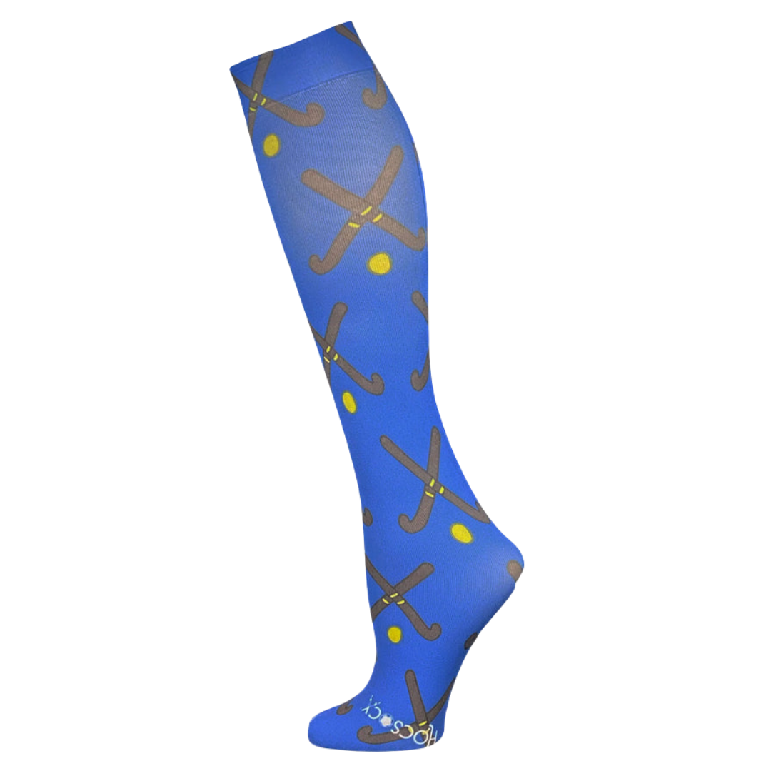 Hocsocx - Blue Hockey Sticks
