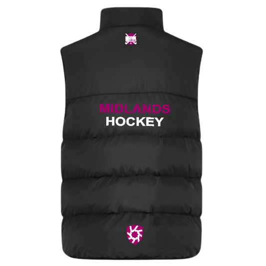 Midlands Chevron Puffer Gilet (993)
