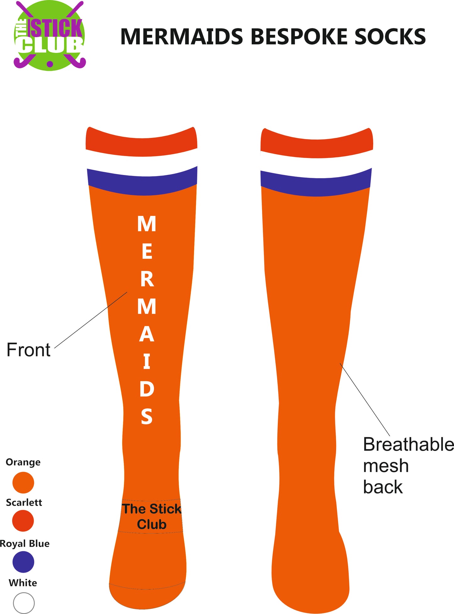 Mermaids Bespoke Socks