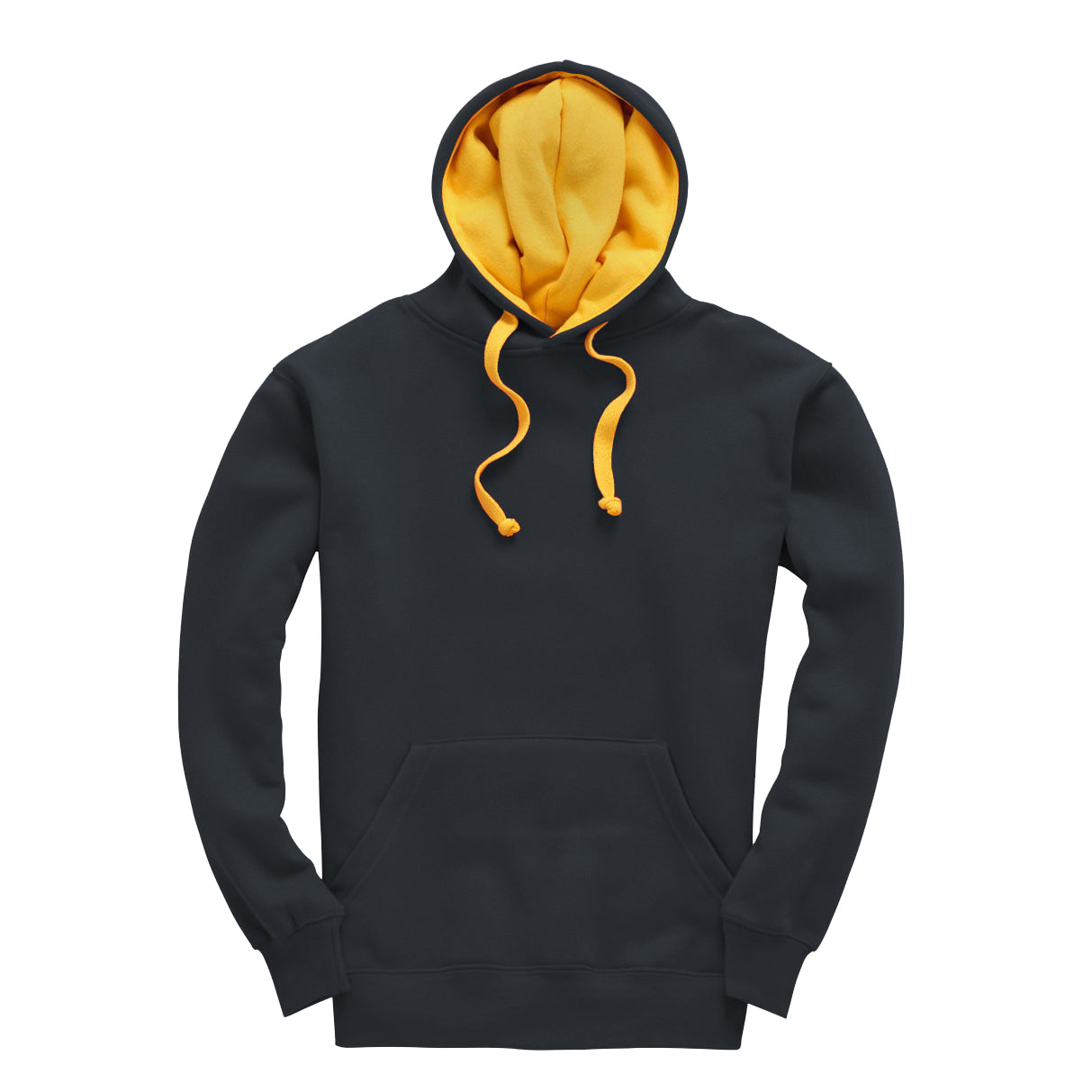 Leavers Hoodie (W73) - Navy/Powder Blue - Turquoise/Yellow