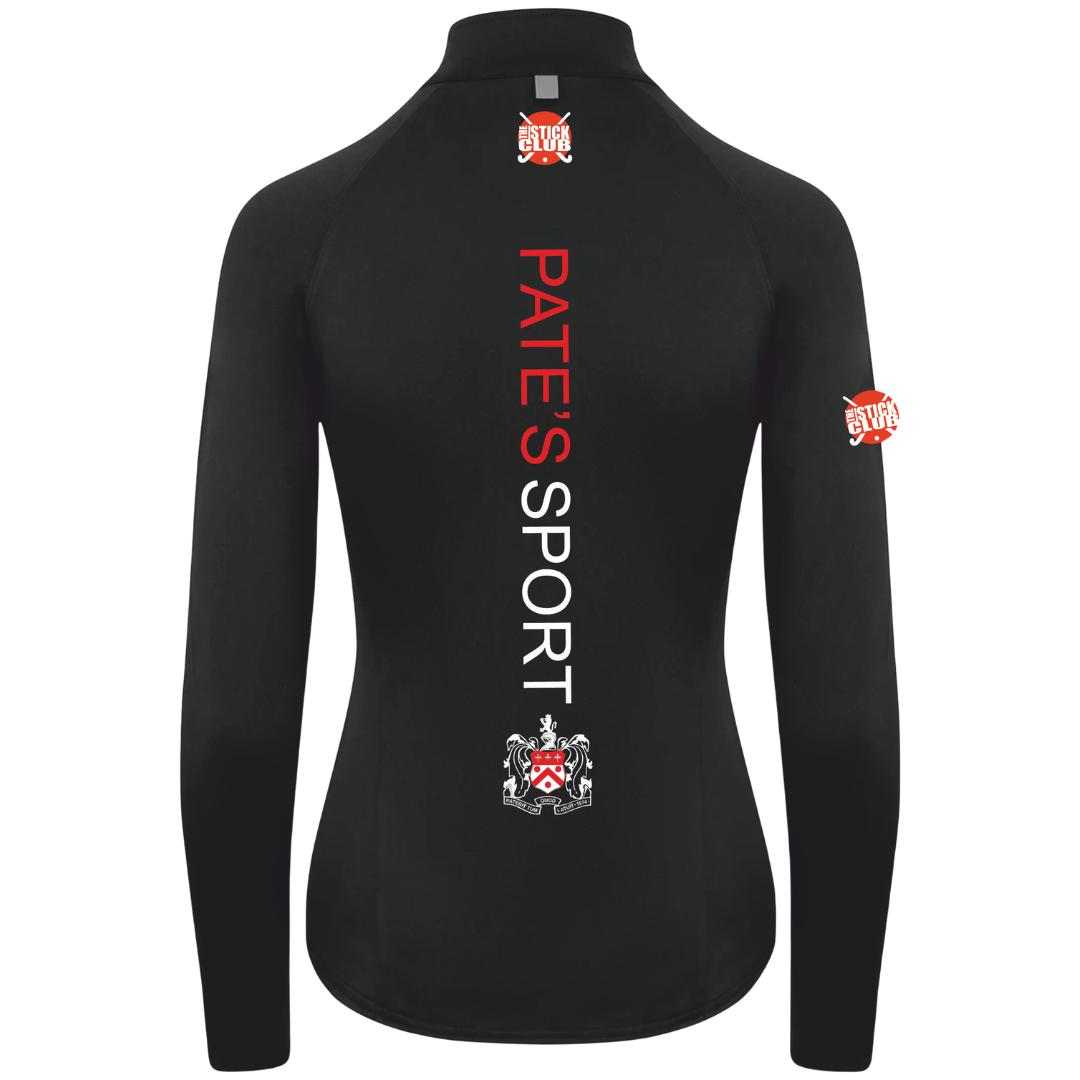 Pates Grammar School 1/4 Zip Mid FEMALE (JC035)