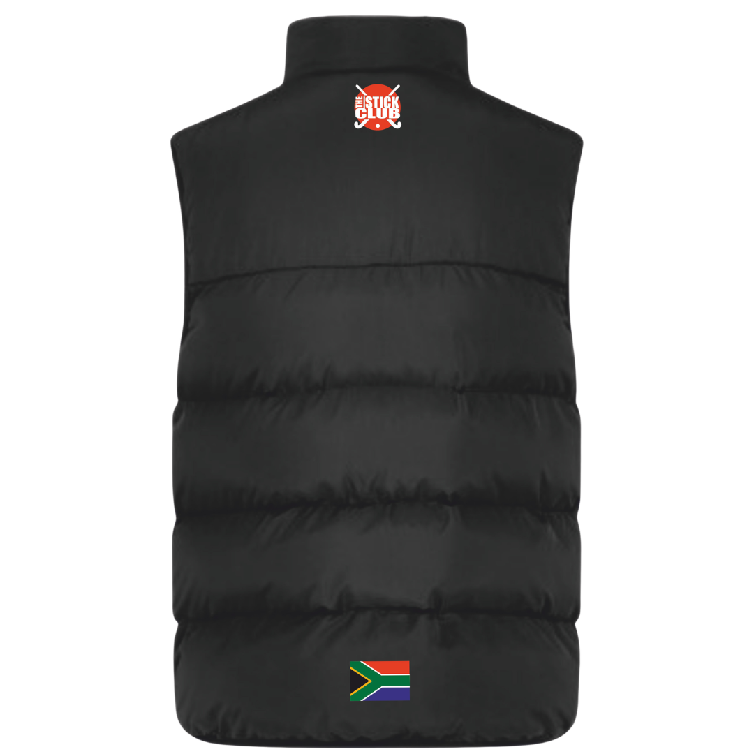 Pates Grammar School Chevron Puffer Gilet (993)