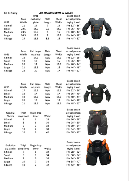 Mercian Evolution 1 Chest and Shoulder Protector
