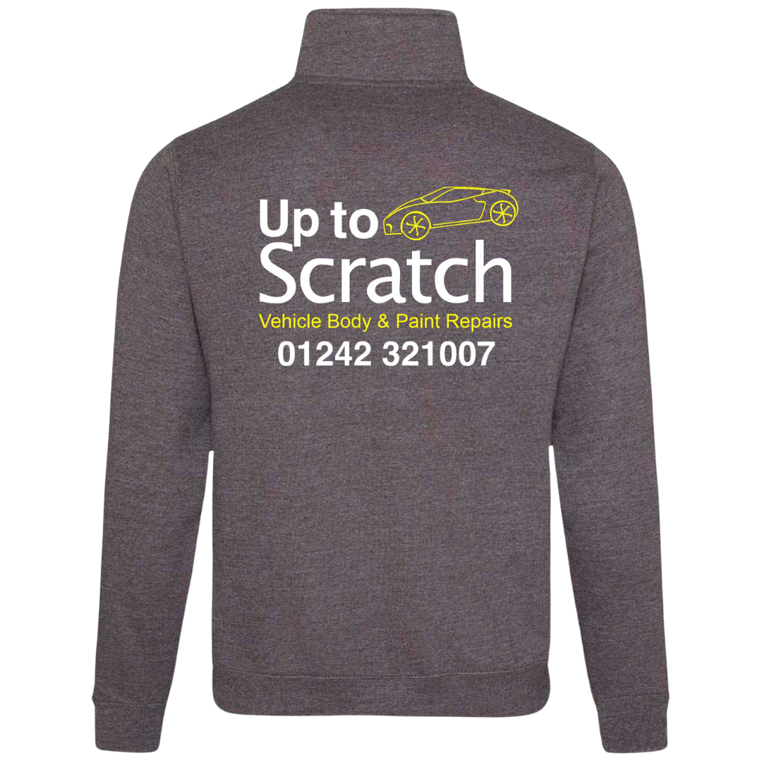 Up to Scratch 1/4 Zip Sweatshirt (JH046)