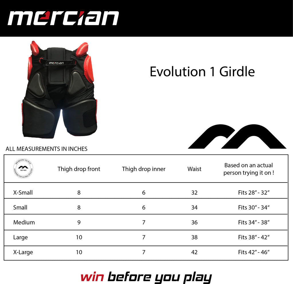 Mercian Evo 1 Girdle including overshorts