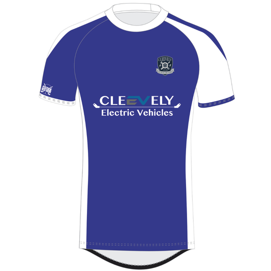 Cleevely Motors Retro Football Shirt
