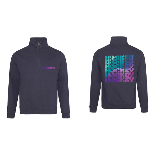 Retro Hockey 1/4 Zip (JH046)