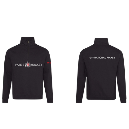 Pates Grammar School U18 Nationals 1/4 Zip (JH046)