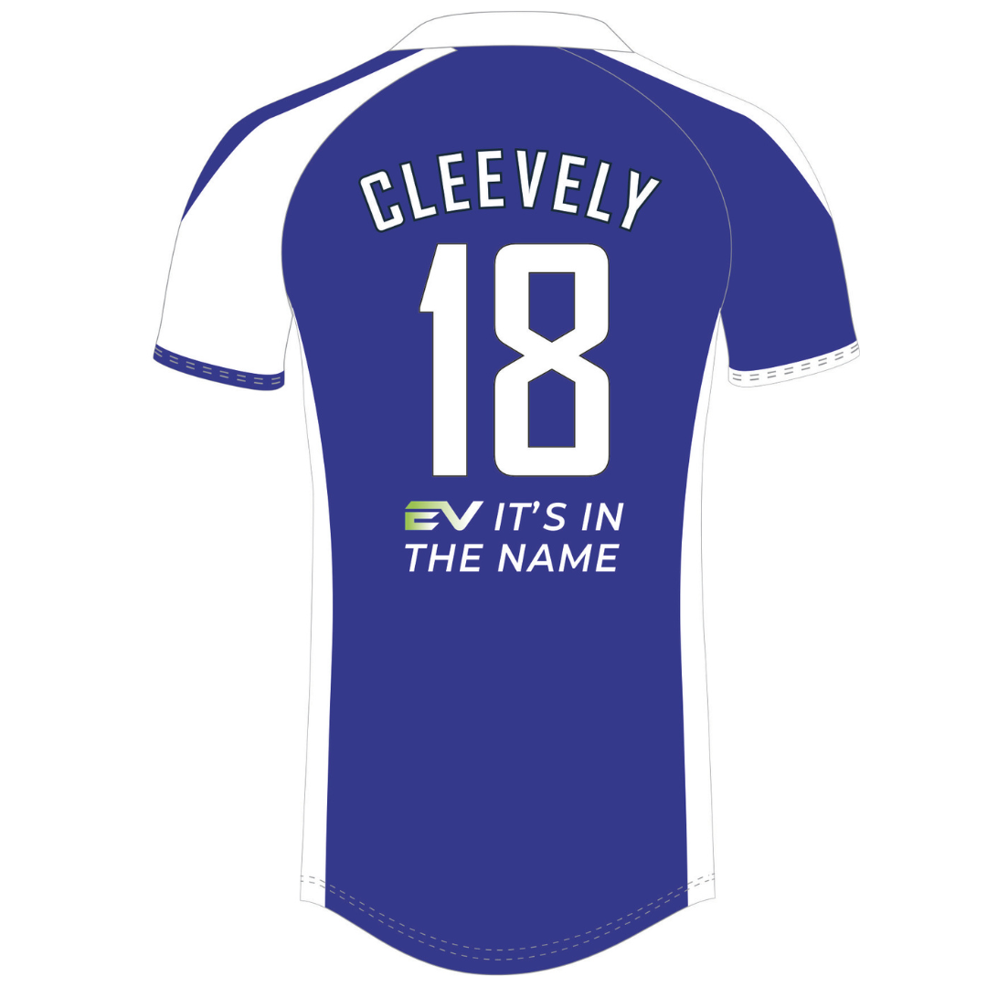 Cleevely Motors Retro Football Shirt