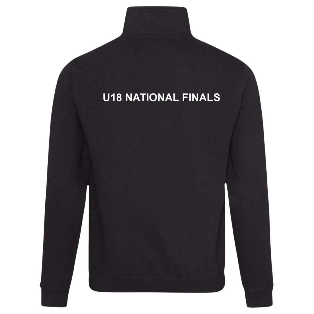 Pates Grammar School U18 Nationals 1/4 Zip (JH046)