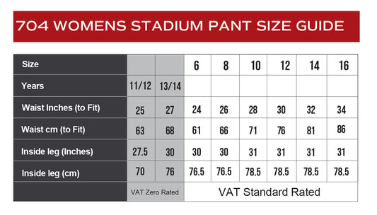 Pates Grammar School Stadium Pants FEMALE (704)