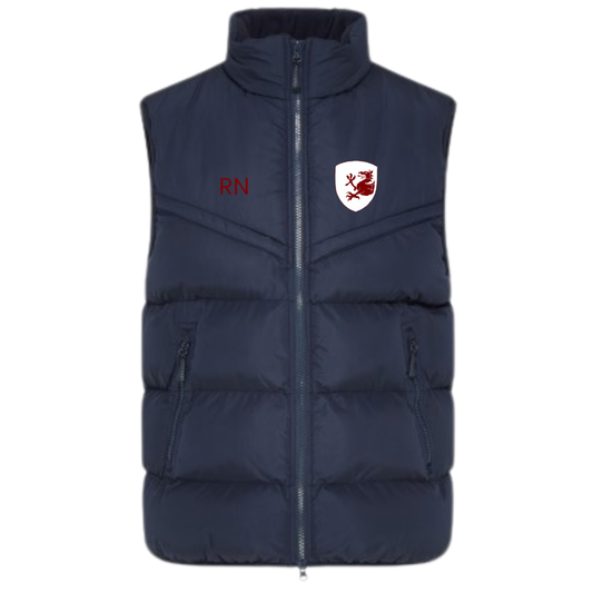 West Chevron Puffer Gilet (993) NEW