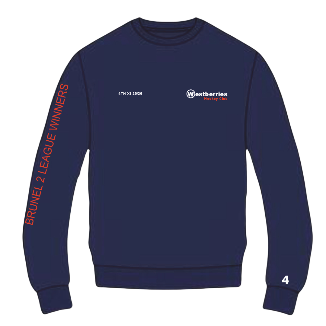 Westberries HC 4XI League Winners 26 Sweatshirt (GD67)