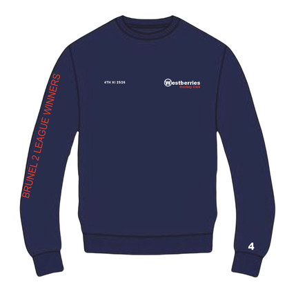 Westberries HC 4XI League Winners 26 Sweatshirt (GD67)