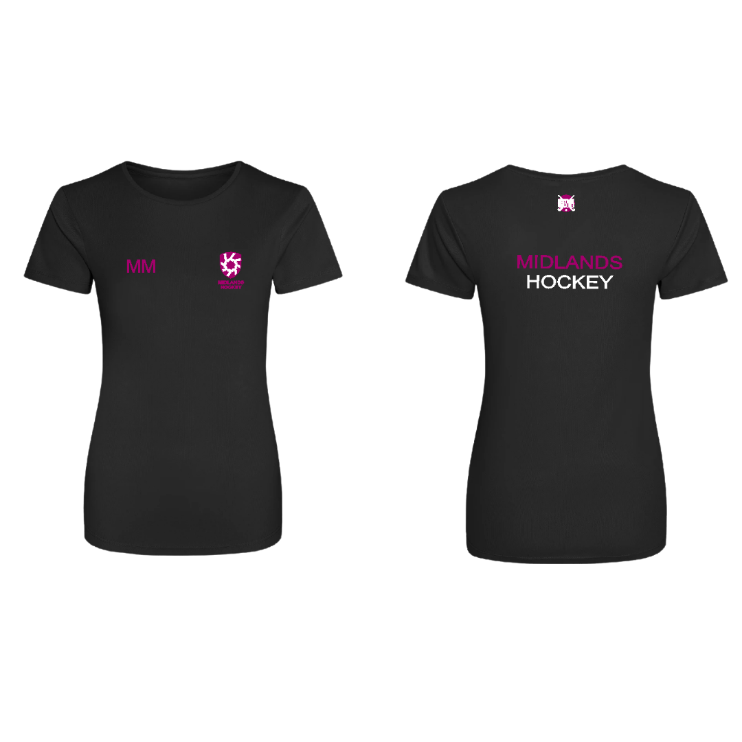 Midlands Training Tee - FEMALE (JC005)