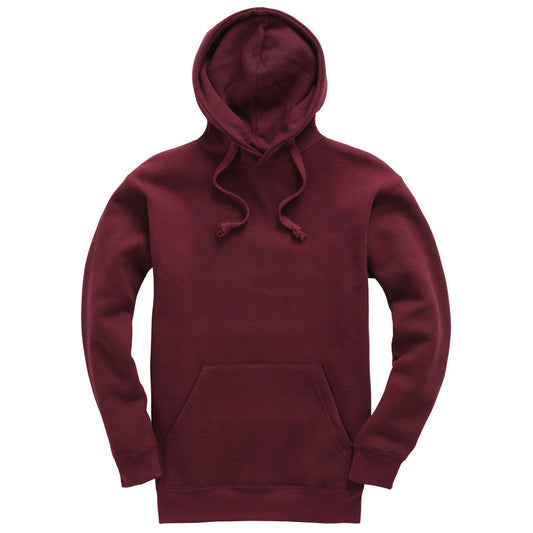 Burgundy Leavers Hoodie (W72)