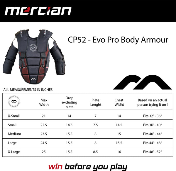 Mercian Evo Pro Body Armour