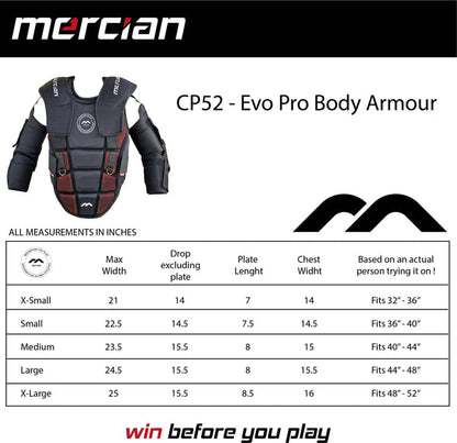 Mercian Evo Pro Body Armour