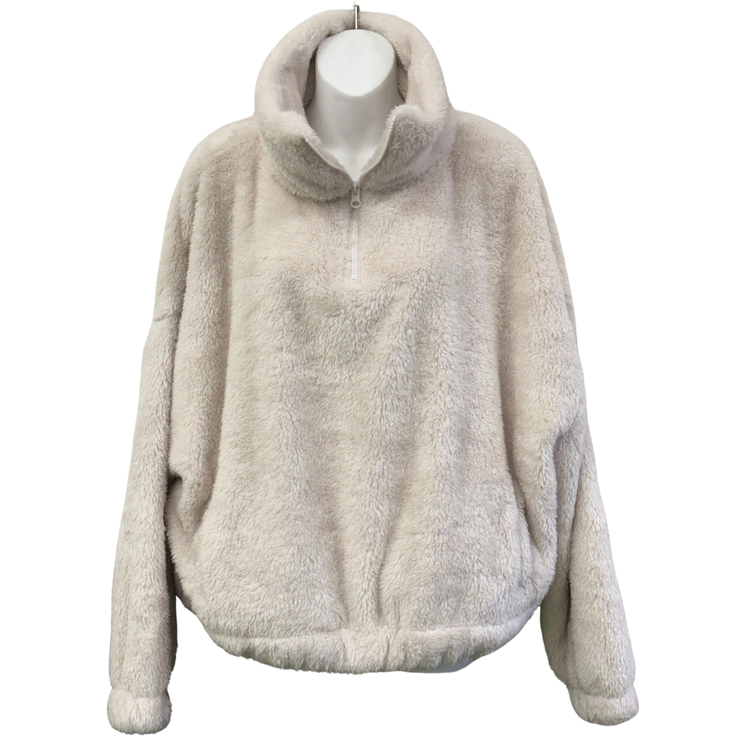 Ladies Fluffy 1/4 Zip Fleece (BH202)