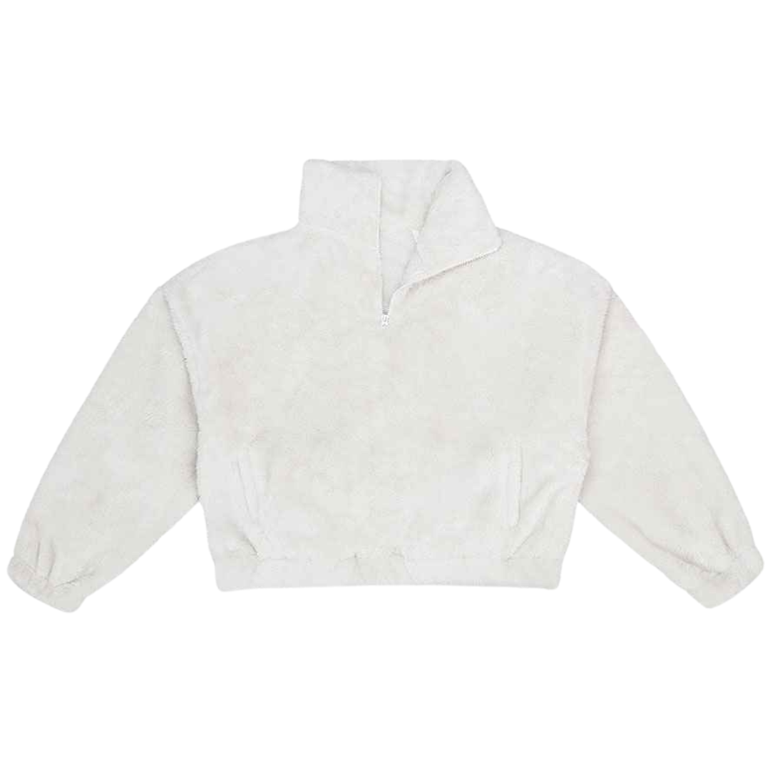 Ladies Fluffy 1/4 Zip Fleece (BH202)