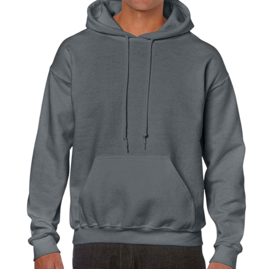 Charcoal Leavers Hoodie (GD57)