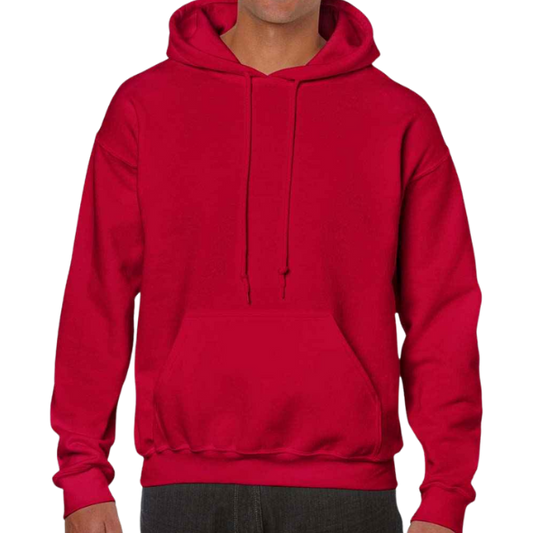 Cherry Red Leavers Hoodie (GD57)