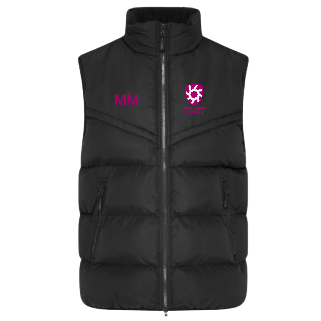 Midlands Chevron Puffer Gilet (993)