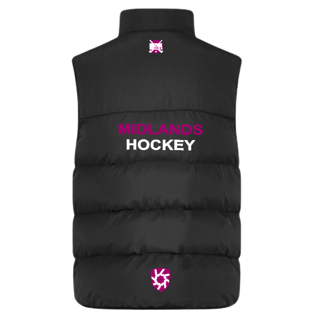 Midlands Chevron Puffer Gilet (993)
