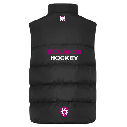 Midlands Chevron Puffer Gilet (993)