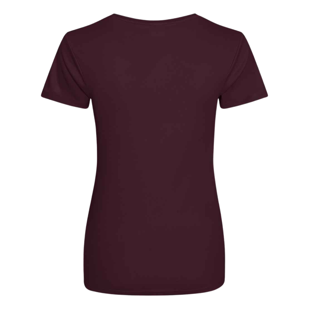 Lightweight Burgundy T-Shirt - Women's Fit (JC005)