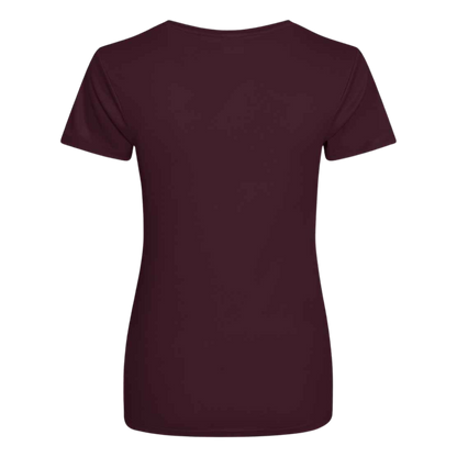 Lightweight Burgundy T-Shirt - Women's Fit (JC005)