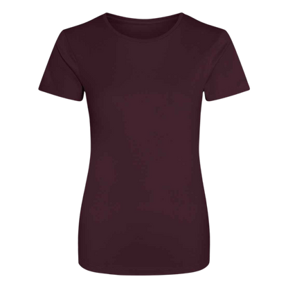 Lightweight Burgundy T-Shirt - Women's Fit (JC005)