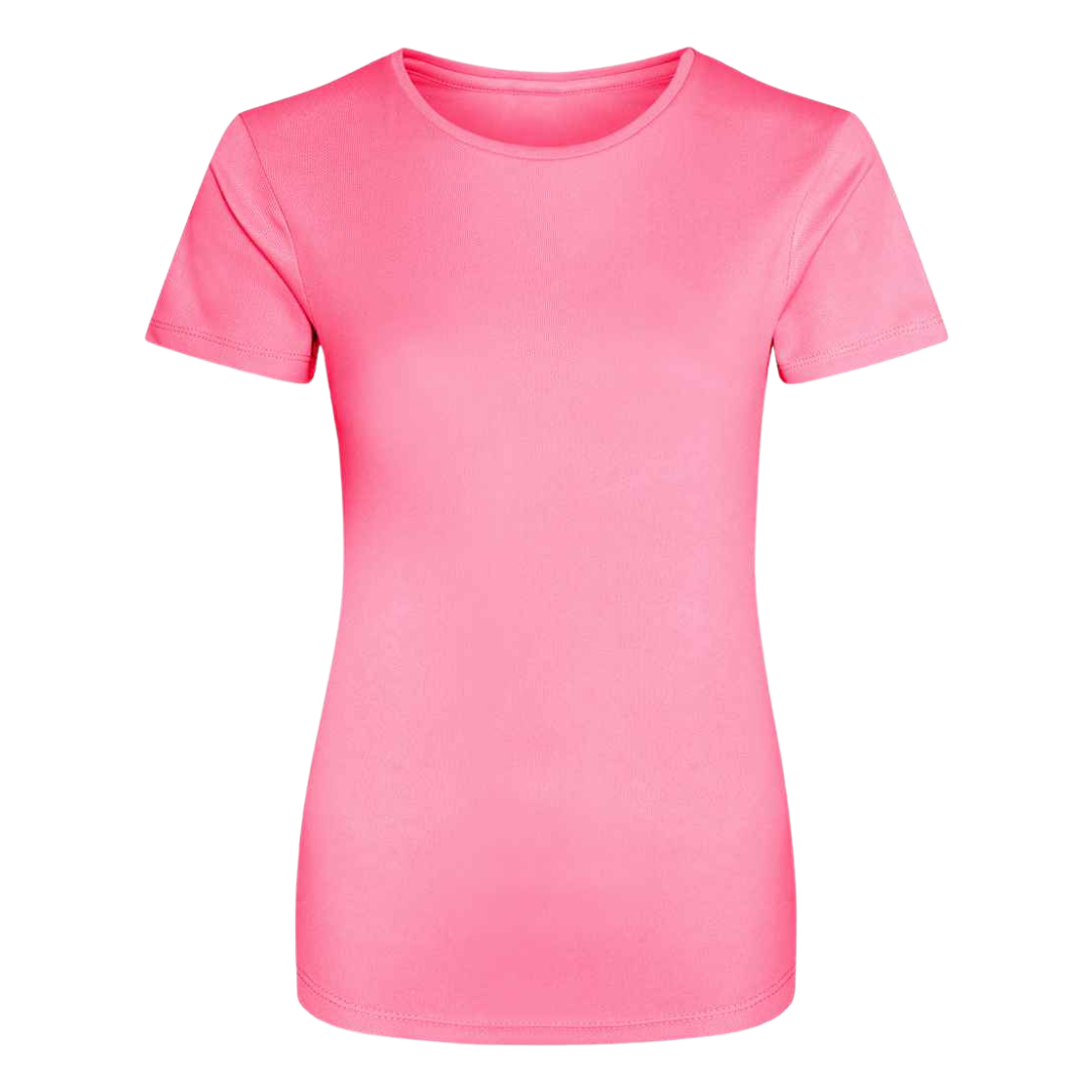 Lightweight Electric Pink T-Shirt - Women's Fit (JC005)