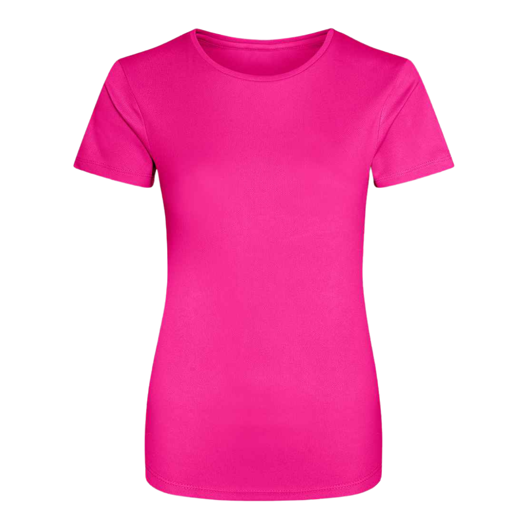 Lightweight Hyper Pink T-Shirt - Women's Fit (JC005)