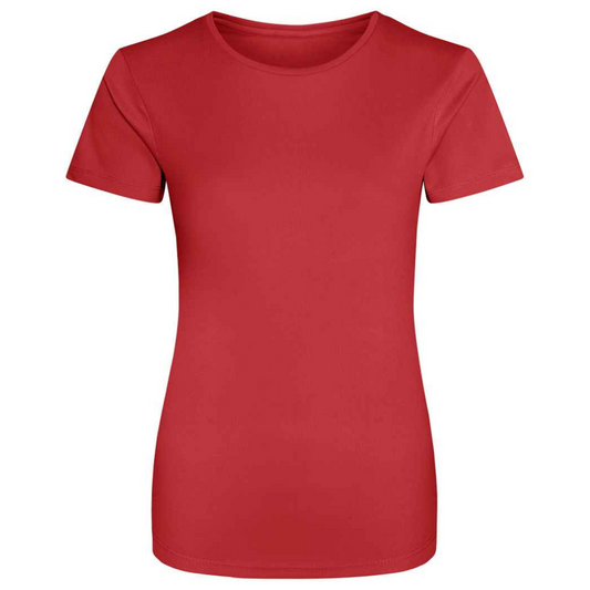Lightweight Red T-Shirt - Women's Fit (JC005)
