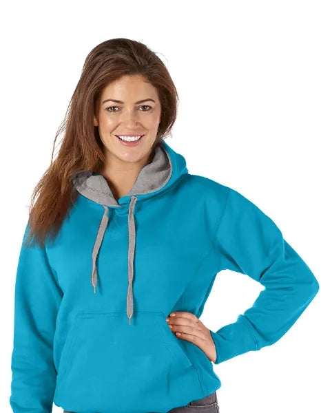 Turquoise/Grey Leavers Hoodie (RK25)