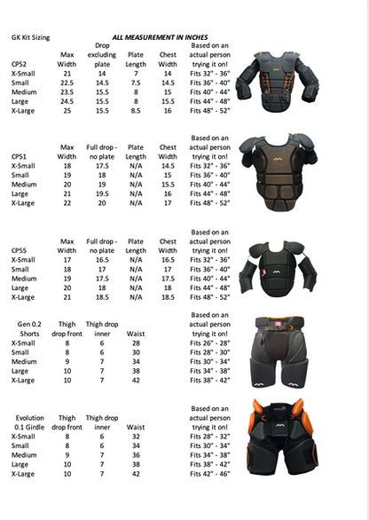 Mercian Evolution 1 Chest and Shoulder Protector