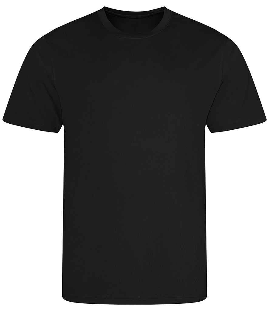 Sports T Shirt (JC001B) - Black/White/Blues/Purples/Greens