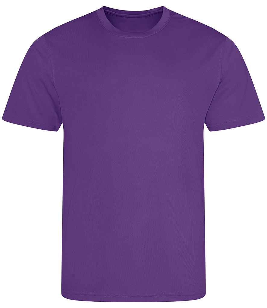 Sports T Shirt (JC001B) - Black/White/Blues/Purples/Greens