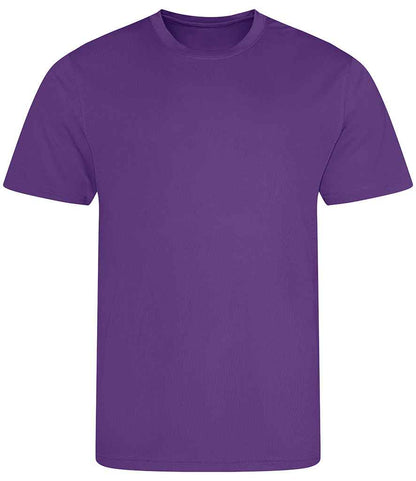 Sports T Shirt (JC001B) - Black/White/Blues/Purples/Greens