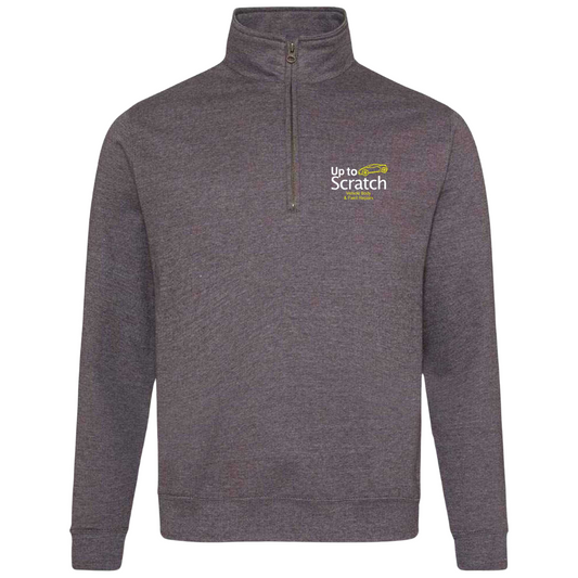 Up to Scratch 1/4 Zip Sweatshirt (JH046)