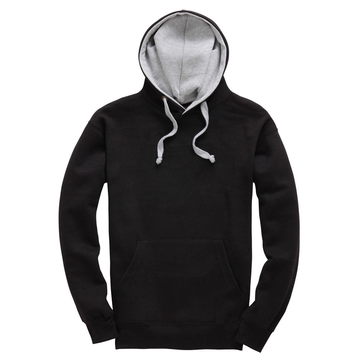 Black/Grey Leavers Hoodie (W73)